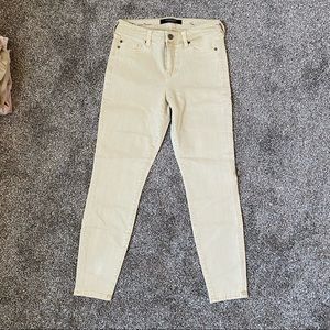 Khaki/light tan Liverpool Los Angeles the Ankle Skinny jean size 6/28
